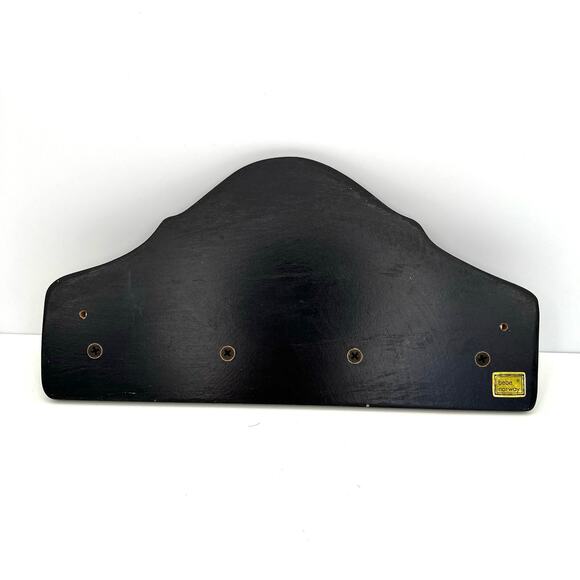 Cottagecore farm house hand painted wood 3 hooks holder from Norway - Picture 3 of 4